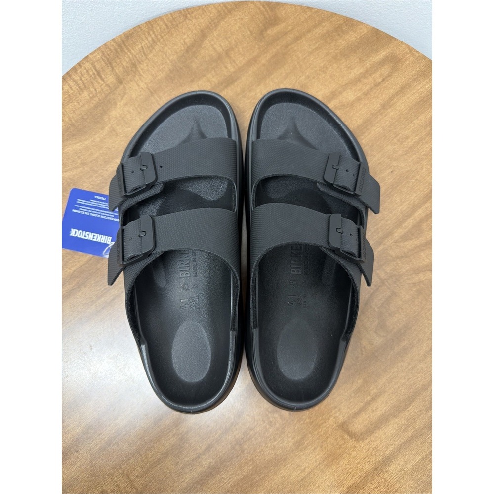 Birkenstock Mogami Terra Stealth 2 Strap Unisex Sandal Black Men's 8 Women's 10 - Picture 5 of 10